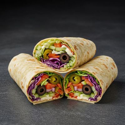 Classic Salad Wraps